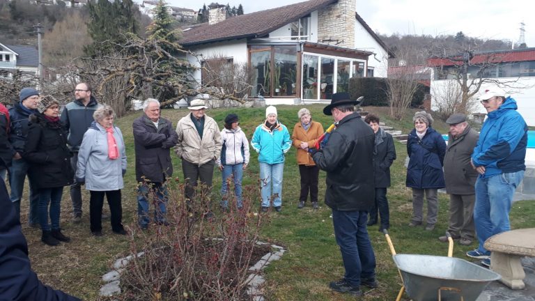 Mehr über den Artikel erfahren 30 Teilnehmer – darunter auch viele Frauen – beim Rosen- und Strauchschnittkurs des OGV Enberg e.V.